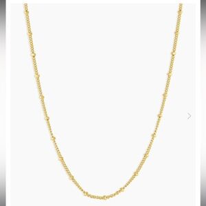 Gorjana Gold Necklace Elegant Chain Jewelry